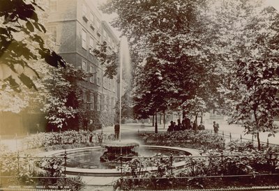 Fountain Court in the Middle Temple by English Photographer